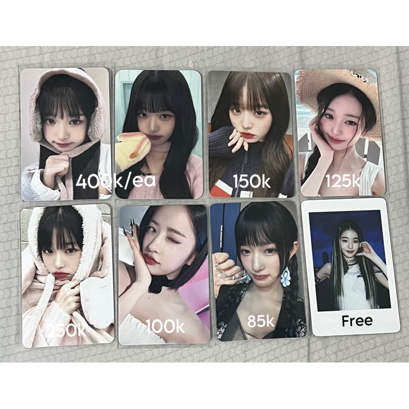PC PHOTOCARD IVE WONYOUNG SW SOUNDWAVE DAEJEON BUSAN MINE A DREAMY DAY SELIMUT MAKESTAR WITHMUU YUJI