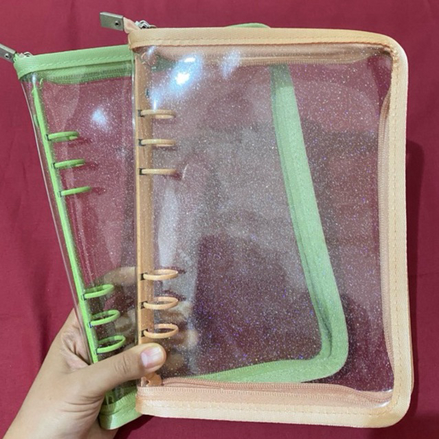 

Binder A5 6 ring Clear Bening