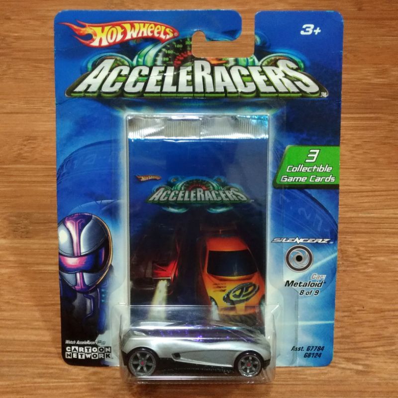 Diecast Hot Wheels Acceleracers Silencerz Metaloid Metalloid Acceleracer 2005