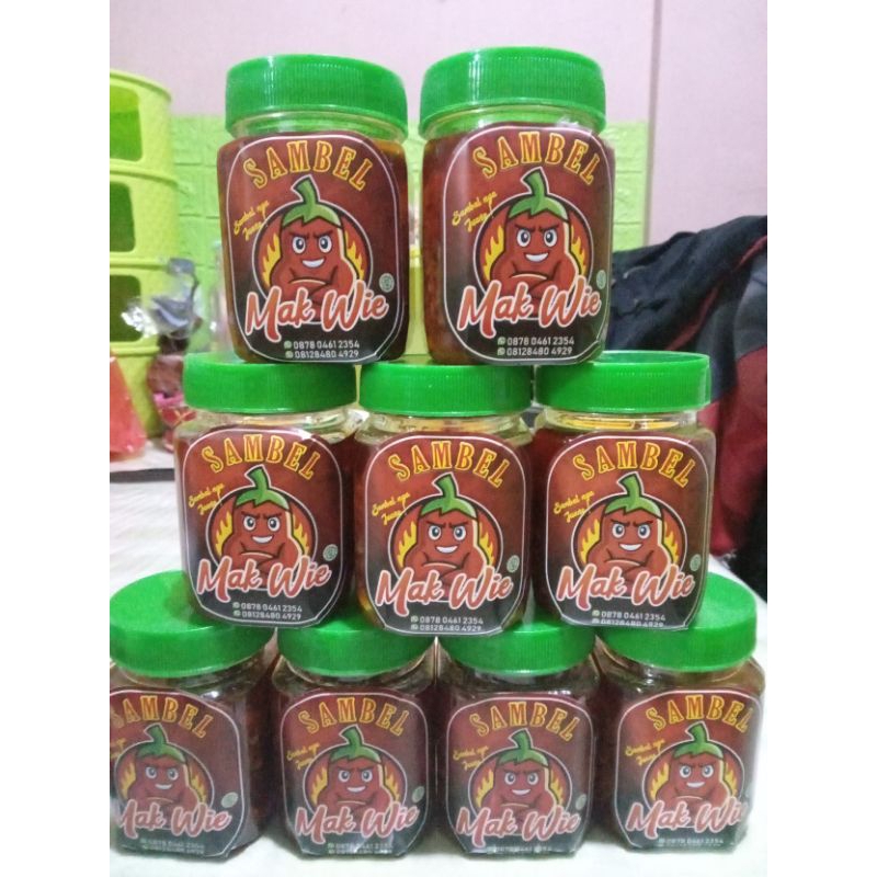 

Sambal Mak Wie" varian Teri