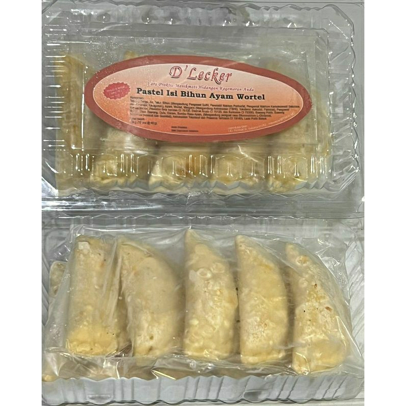 

Pastel isi Ayam Bihun Wortel Frozen food isi 10 pcs Halal dan BPOM