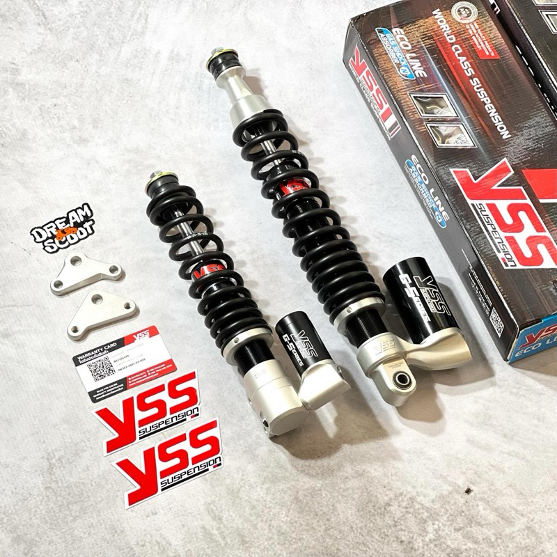 Shock YSS G Series New Model Black vespa Sprint Vespa Primavera Shock Vespa Matic Shock YSS Vespa Sh