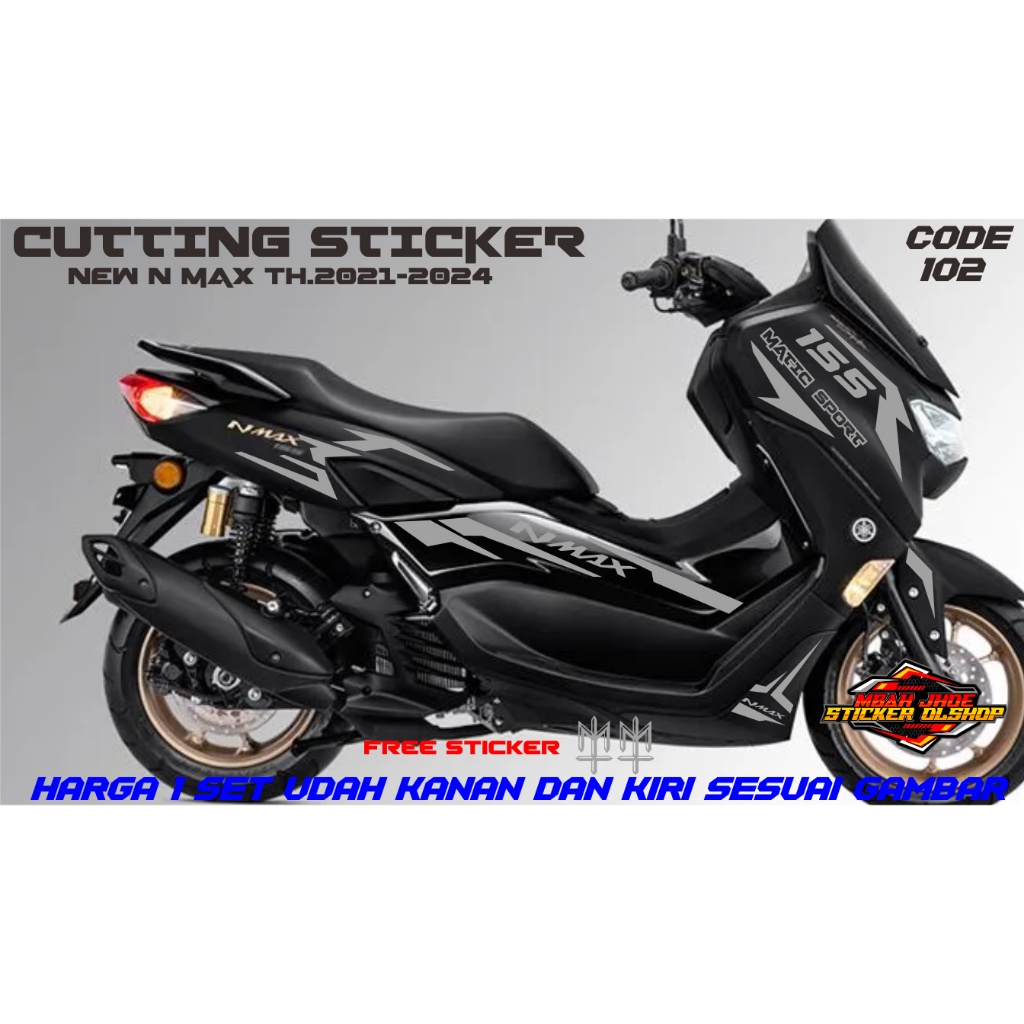STICKER NMAX BARU CUTTING NMAX NEW