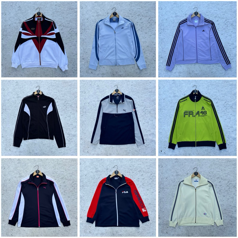 JAKET TRACKTOP PRIA WANITA BRAND