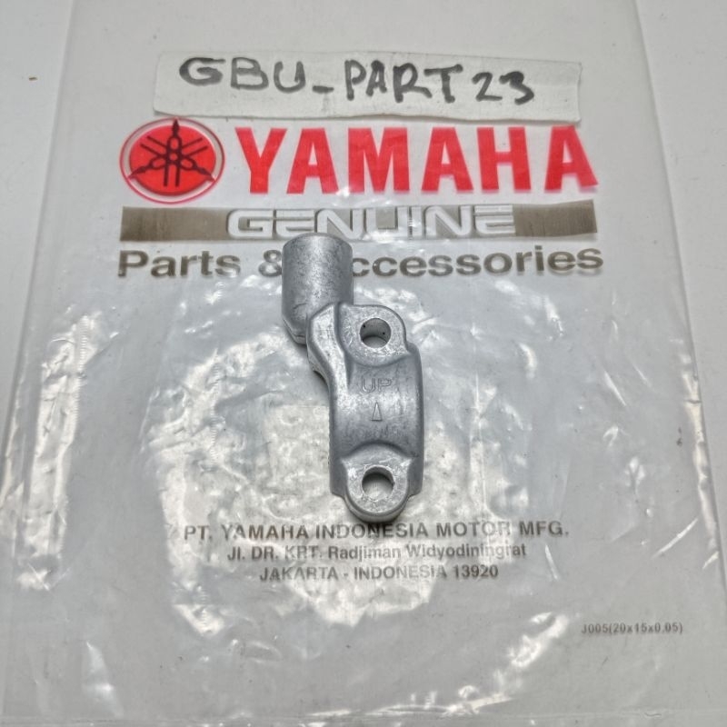 Dudukan Spion Kiri (L) Yamaha Nmax, lexi warna Silver