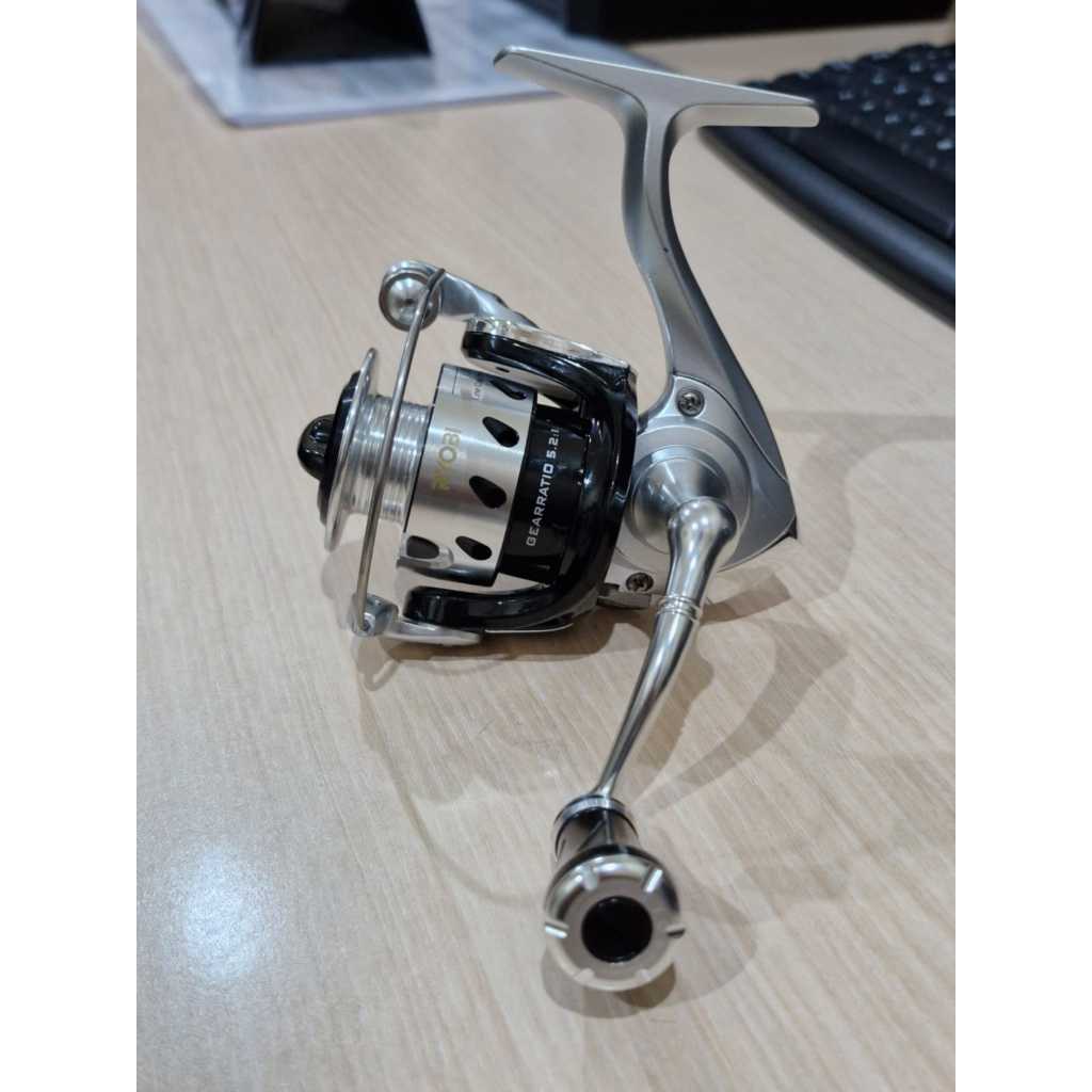Reel Ryobi Micro Power 800 ( POWER HANDLE ) NEW HANDLE ALUMUNIUM
