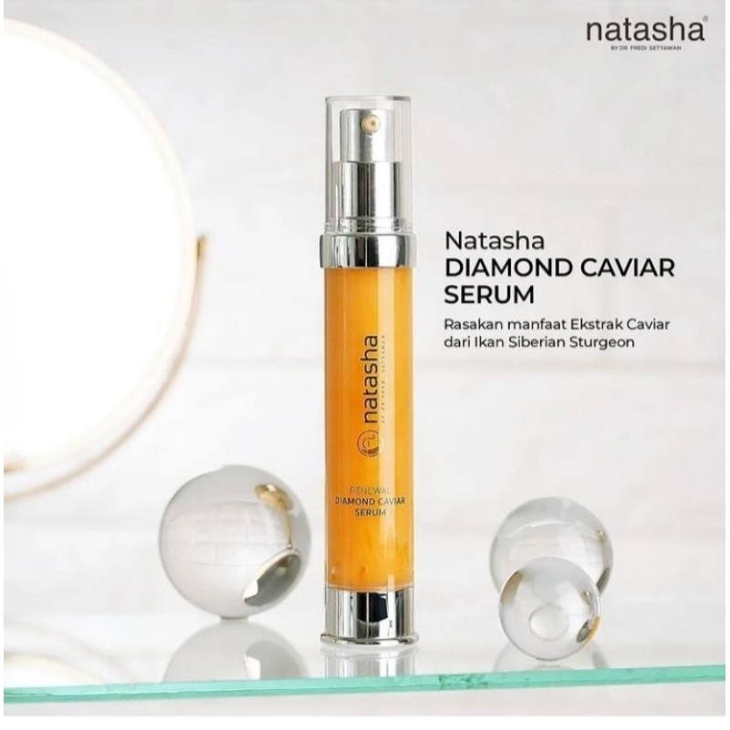 DIAMOND CAVIAR GLOWING SERUM NATASHA SKIN CARE