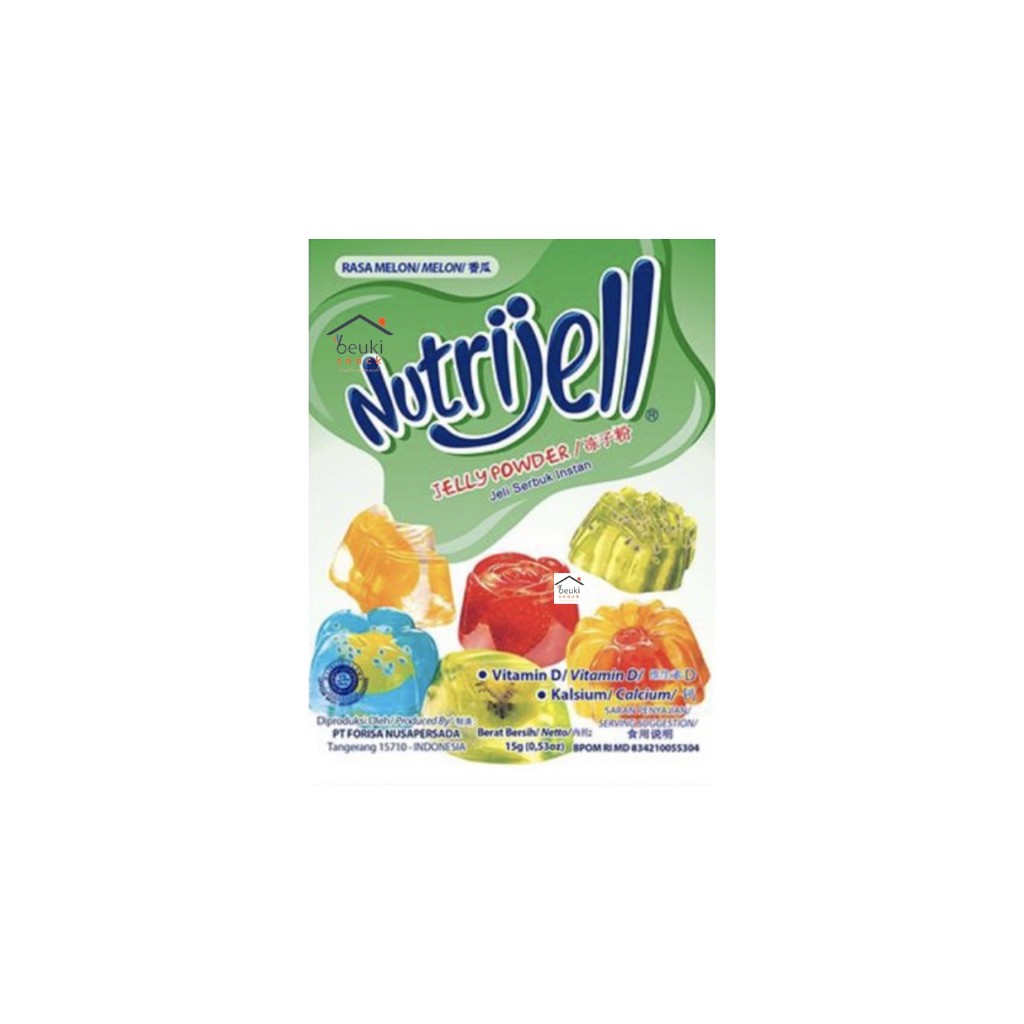 

Nutrijell Melon Jelly Powder Agar Agar Instan Rasa Buah Melon