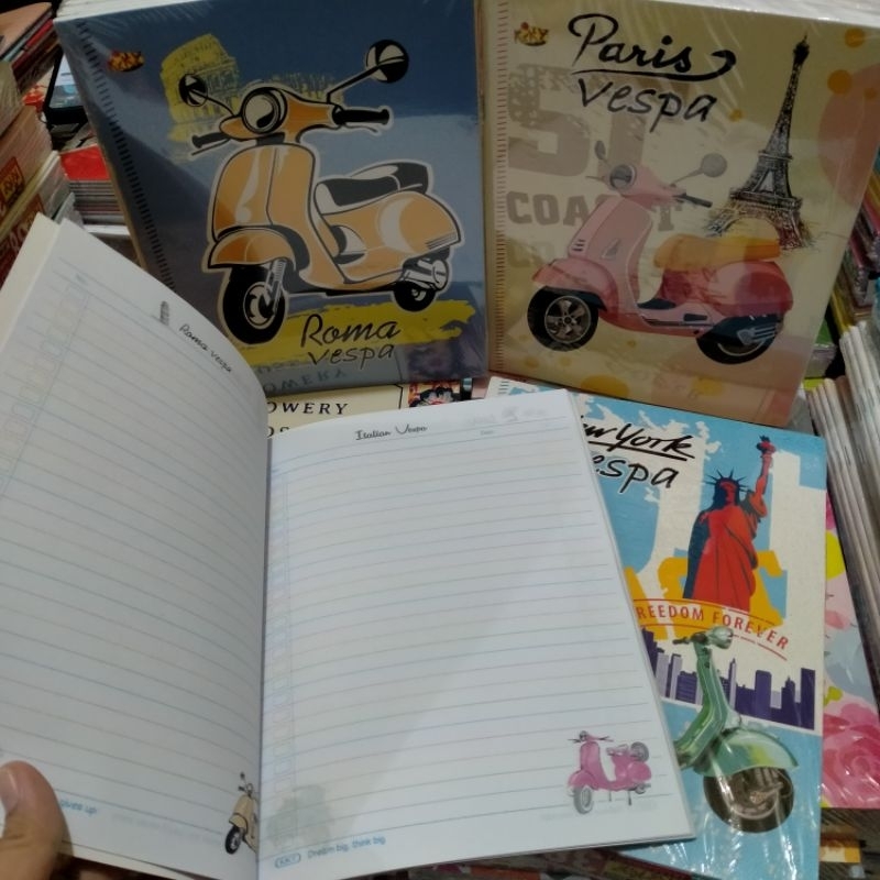 

BUKU TULIS WARNA KIKY 38 LEMBAR BUKU MOTIF BUKU LUCU