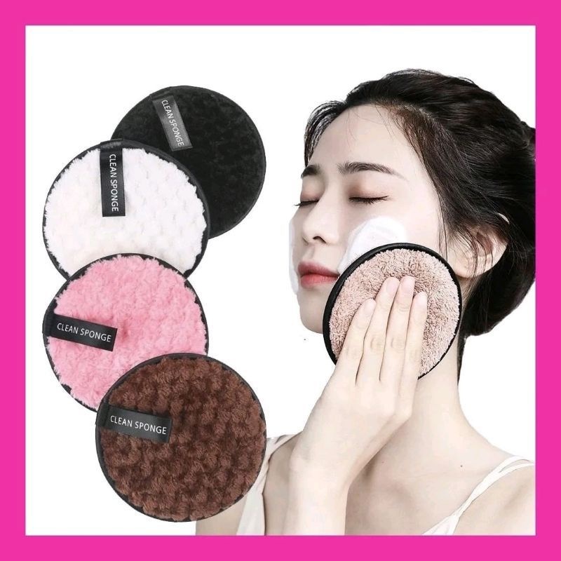 Clean Sponge Remover Make Up / Spon Pembersih Make Up