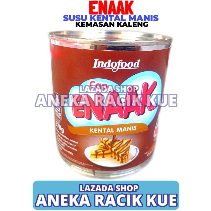 

Susu Kental Manis Kaleng Enaak Coklat 370GR