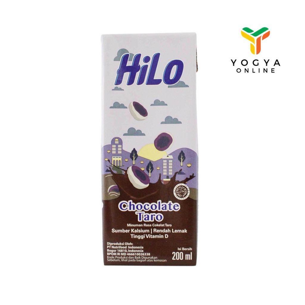 

Hilo Ready To Drink Chocolate Taro 200 Ml