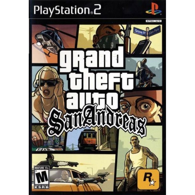 Kaset CD Original PS2 GTA