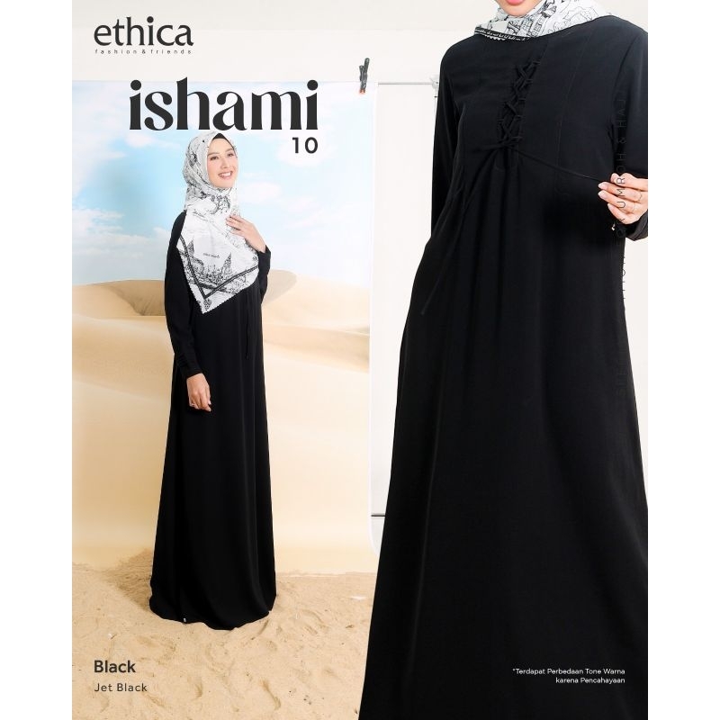 ETHICA ISHAMI 10 GAMIS MUSLIMAH CASUAL ORIGINAL