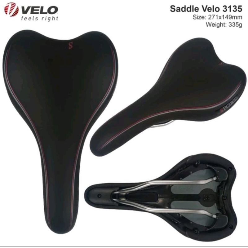 Sadel Sepeda VELO SENSO SPORT S 3135 Gel Taiwan
