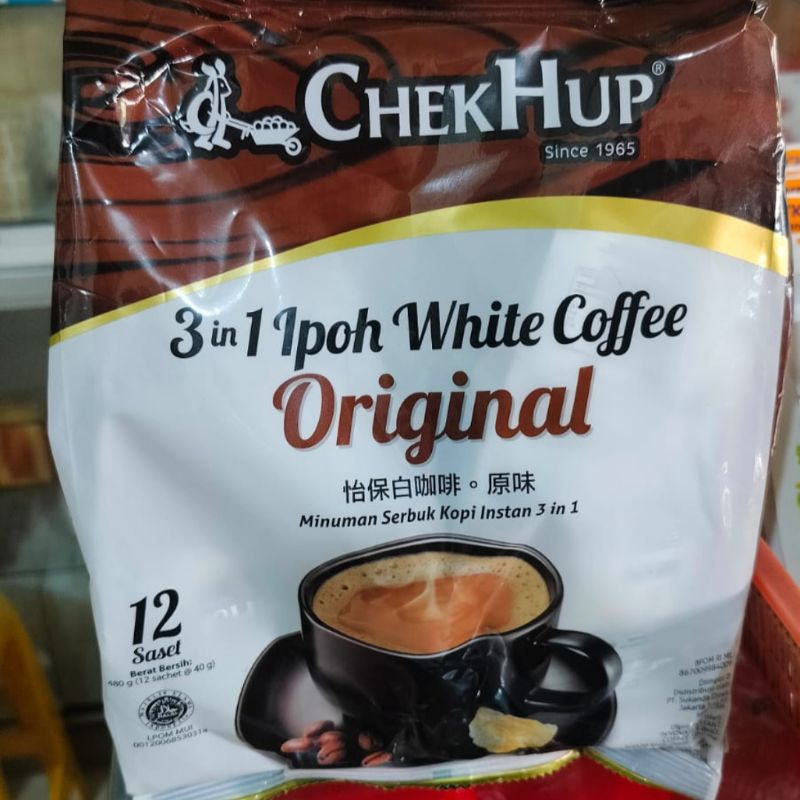 

CHEK HUP 3 IN 1 IPOH WHITE COFFEE ORIGINAL 480g