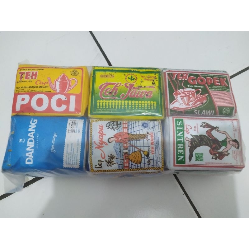 

Paket teh solo 6 variant