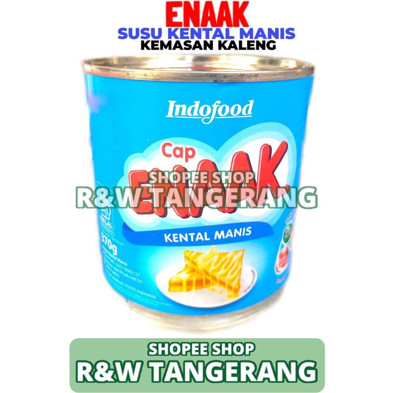 

Susu Kental Manis Enaak Vanilla Kemasan Kaleng 370gr