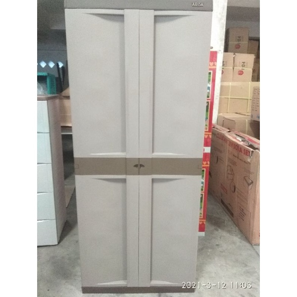 ARISA LEMARI PAKAIAN PLASTIK CA 0102A  / CA 102A CA 0102 A CA102A MODEL GANTUNG TEBAL KUAT KOKOH