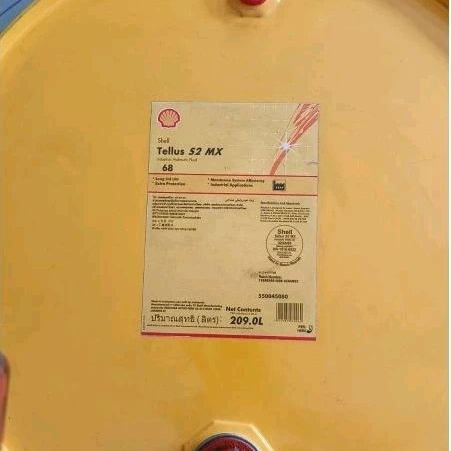 oli hidrolik Sh*ll Tel*us S2 mx 68, oli hidrolik 68, oli 10 Shell eceran kemasan 1L