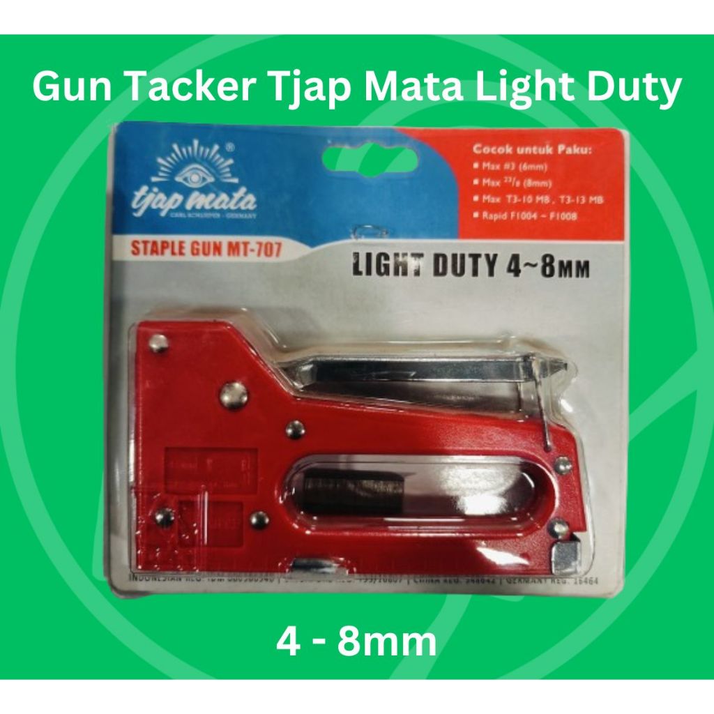 

Gun Tacker Tjap Mata MT 707A 4-8mm Light Duty