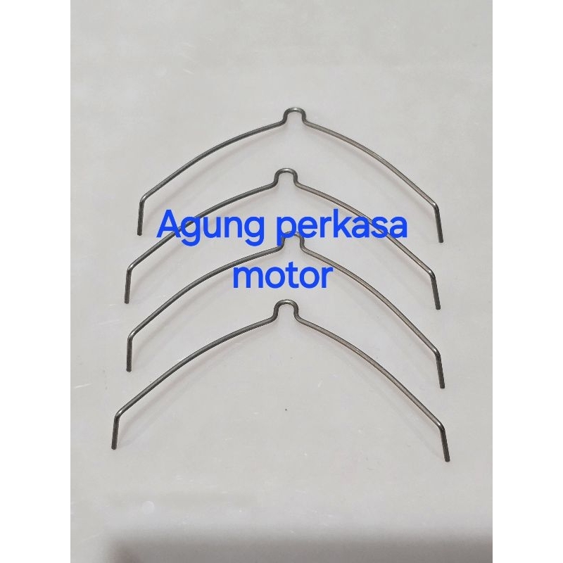 Kawat brake pad kijang kapsul,kawat kampas rem kijang efi kapsul set 4pcs(original)