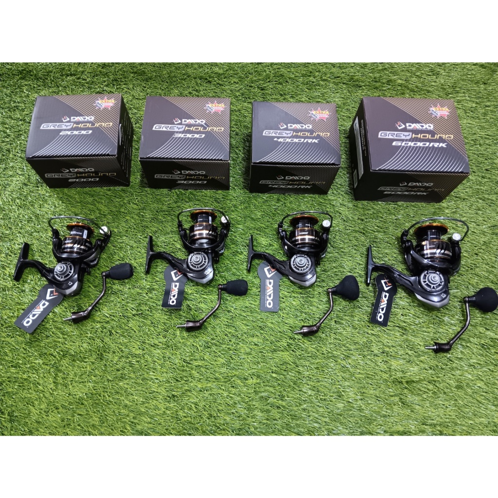 REEL SPINNING DAIDO GREYHOUND POWER HANDLE (FREE DRAG KNOB)