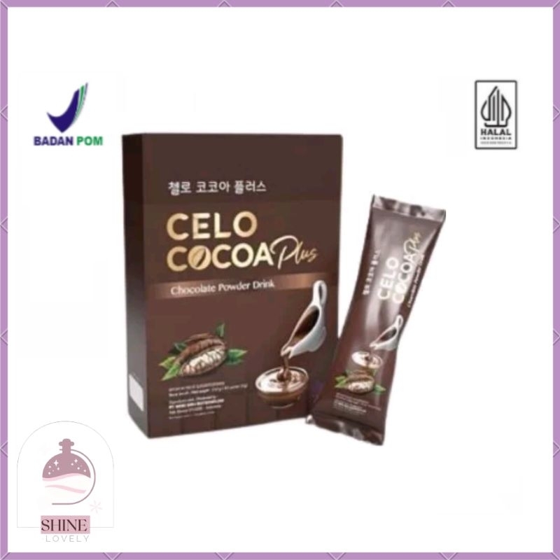 

( Ready stok langsung dikirim ) CELO COCOA PLUS POWDER DRINK 10 SACHET CELO COCOAPLUS