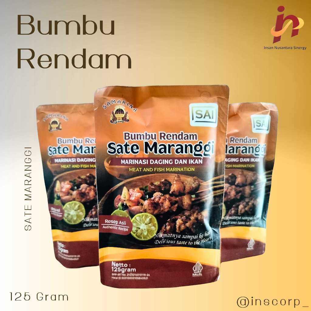 

Bumbu Rendam Sate Maranggi 125g