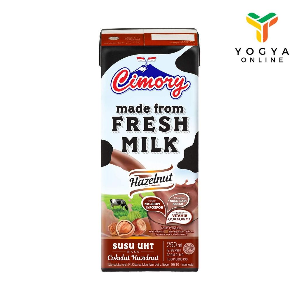 

Cimory Uht Milk Hazelnut 250 Ml