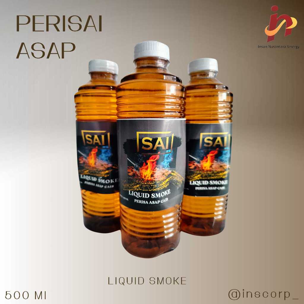 

SAI Liquid Smoke Perisa Asap Cair Kelapa 1000 ml FOOD GRADE BPOM HALAL