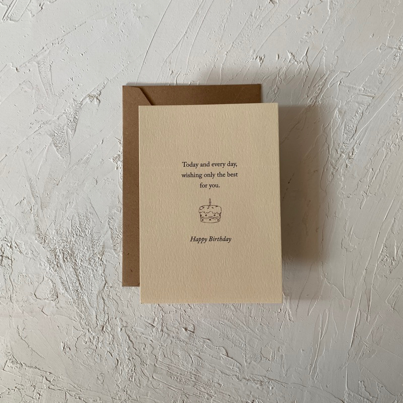 

Birthday Post Card A6 – Kartu Ucapan Ulang Tahun / Greeting Card / Gift Card