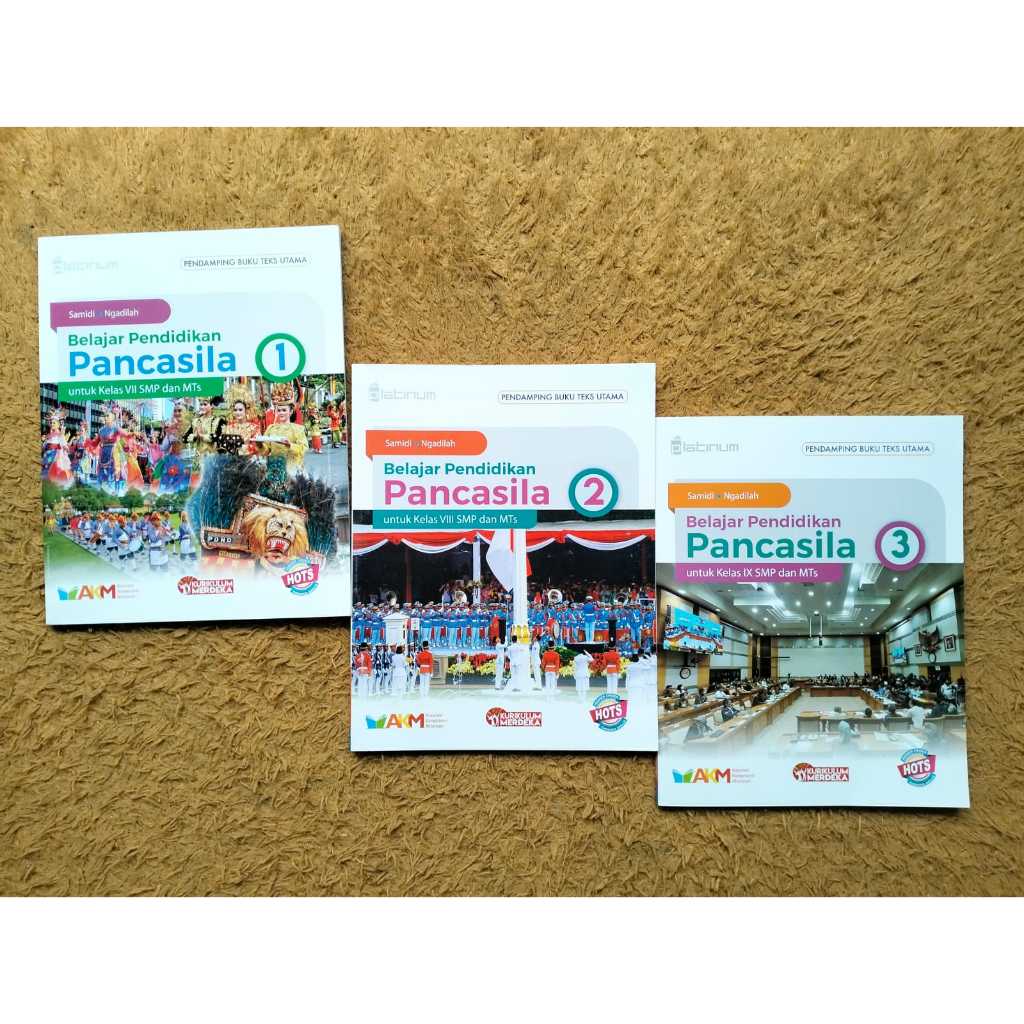 Buku Pendidikan Pancasila / PPKN SMP Kelas 7 8 9 Platinum Tiga Serangkai Kurikulum Merdeka
