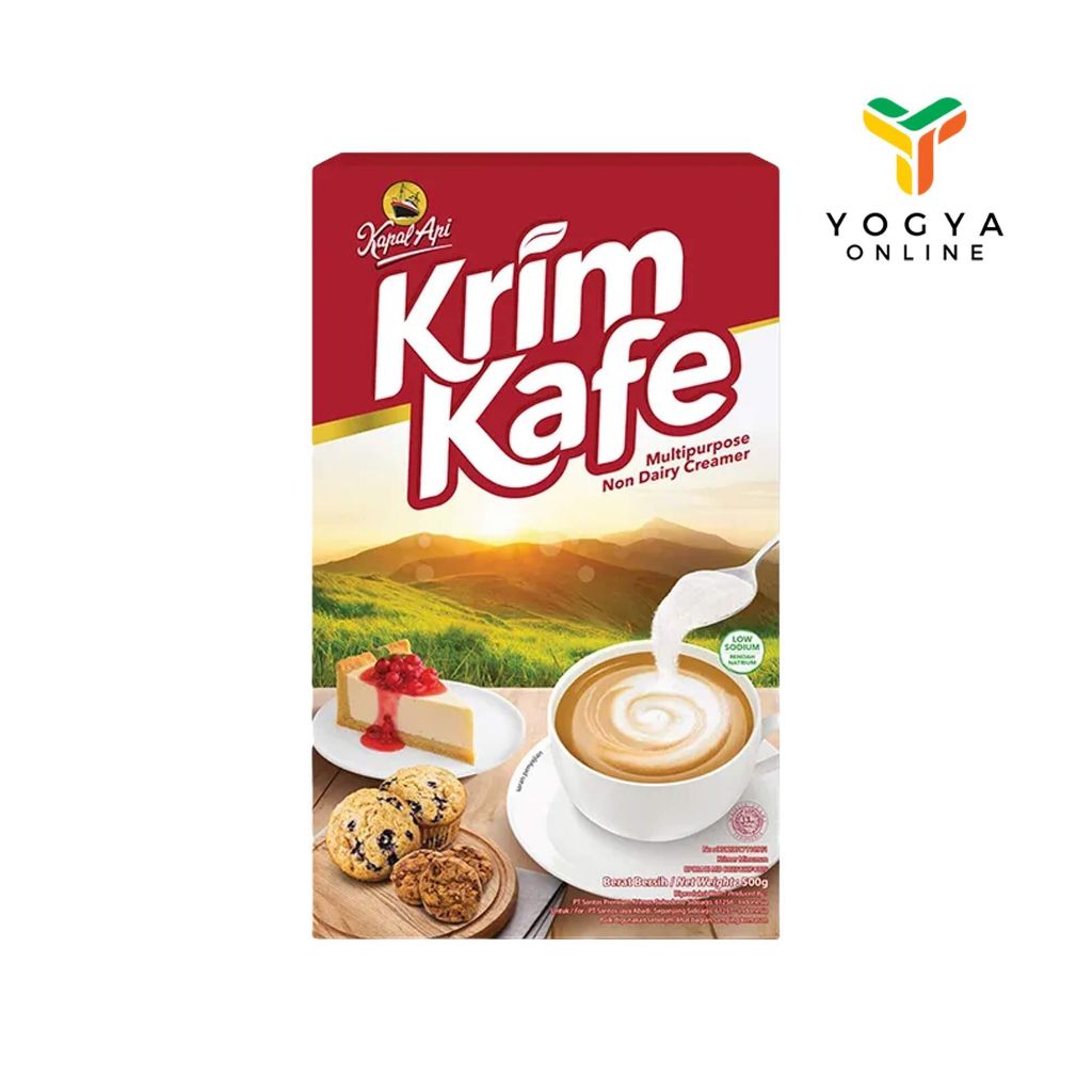 

Kapal Api Box Krim Kafe 500 Gram Krimer Susu Olahan