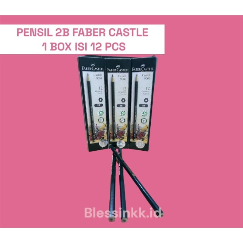 

PENSIL 2B FABER CASTELL 1 Pack 12 pcs