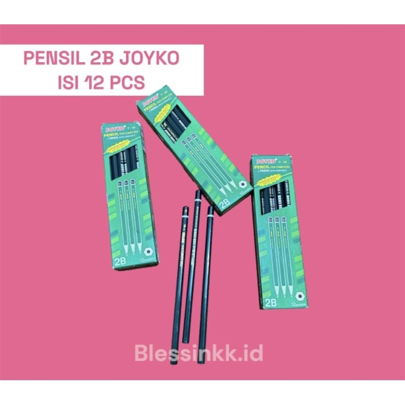

PENSIL JOYKO 2B P-88 1 PACK ISI 12pcs