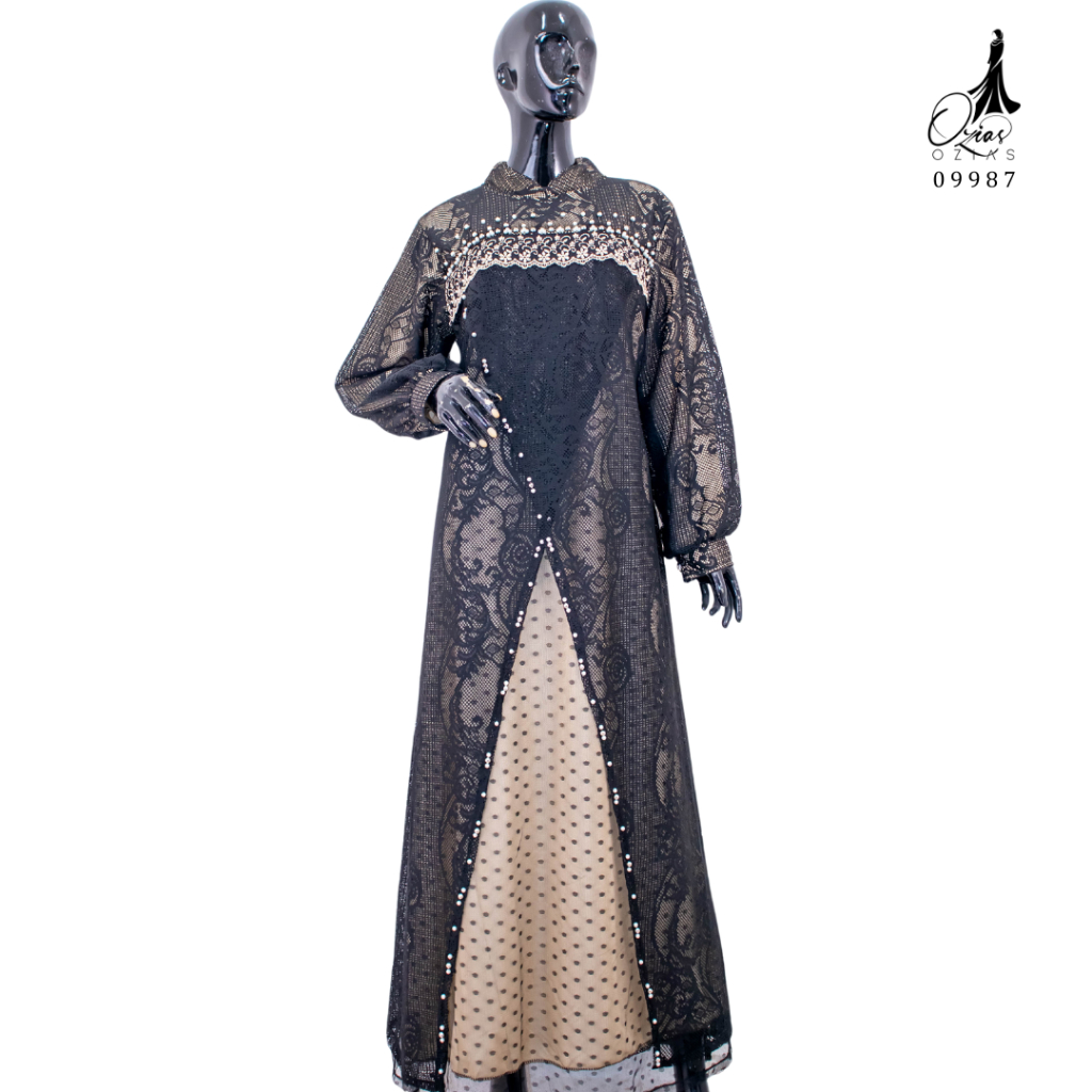 Ozias - Gamis Brokat Haruka 09987 LD 105