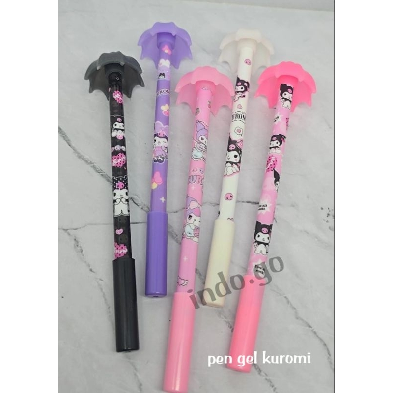 

pulpen gel kuromi pen gel