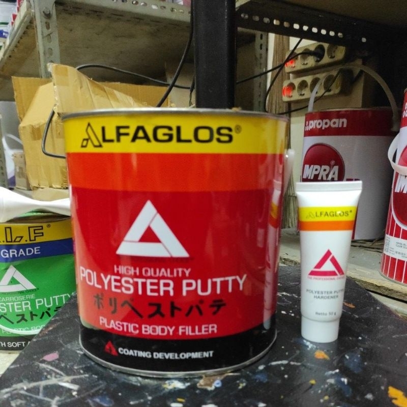 dempul alfaglos 1galon / dempul alfagloss / dempul alfaglos