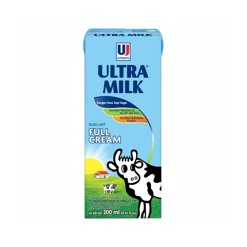 

ULTRA SUSU UHT RASA PLAIN 200 ML