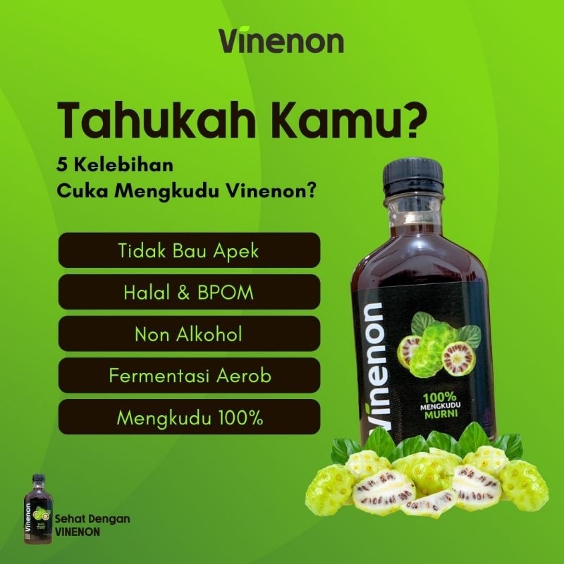 

Vinenon Cuka Mengkudu Asli Terbaik