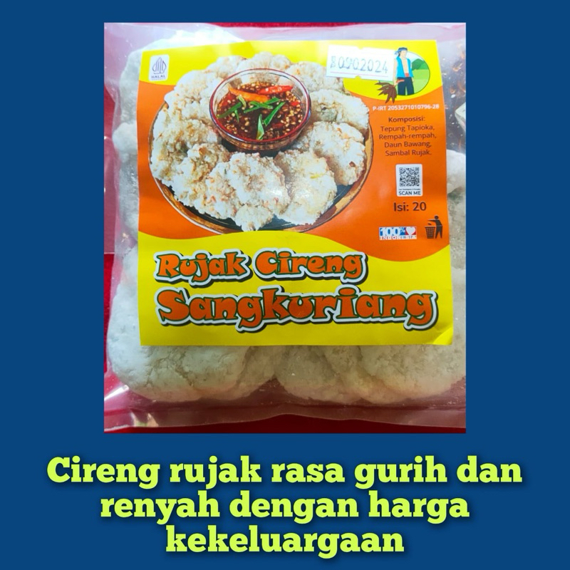 

Rujak cireng Sangkuriang isi 20