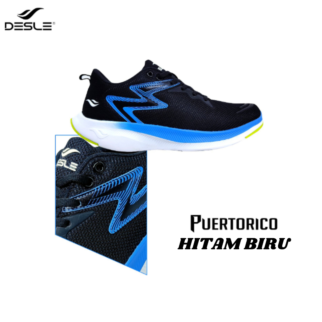Sepatu Lari Runing Joging Desle Puertorico Original | Unisex Pria & Wanita