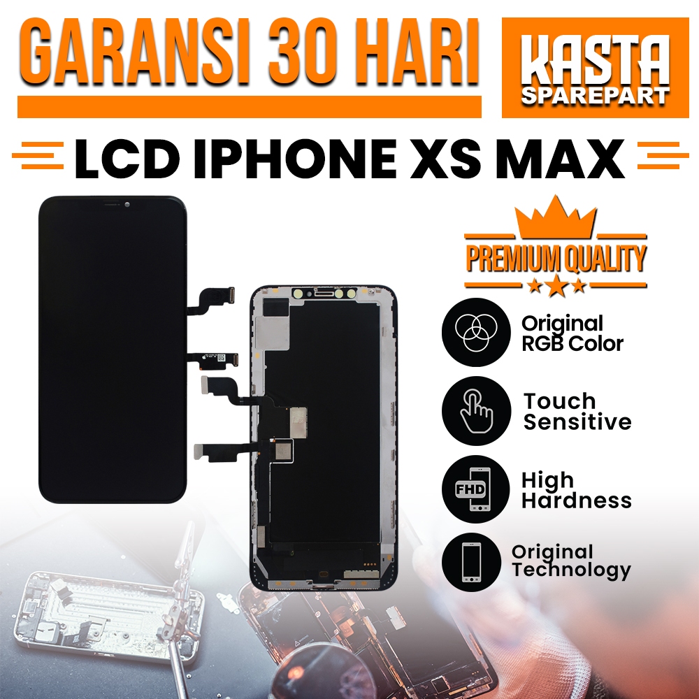 【LCD ORIGINAL】LCD IPHONE XS MAX LCD FULLSET TOUCHSCREEN KUALITAS ORI 100%