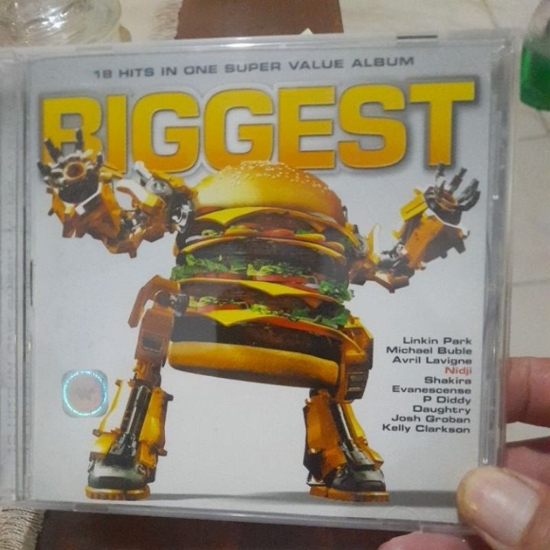 cd musik.original kompilasi lagu barat biggest (CD489)