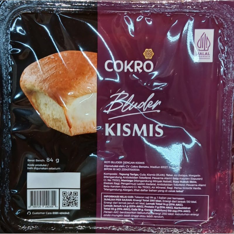 

Cokro Bluder Kismis 84g - HK