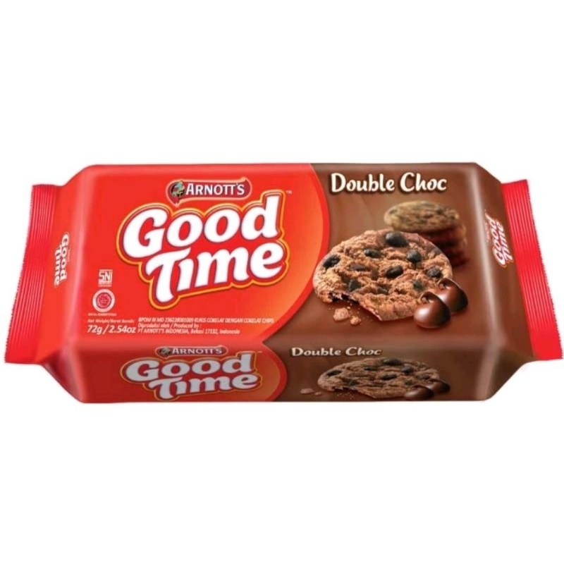 

Good Time Cookies Double Chocolate 72Gr