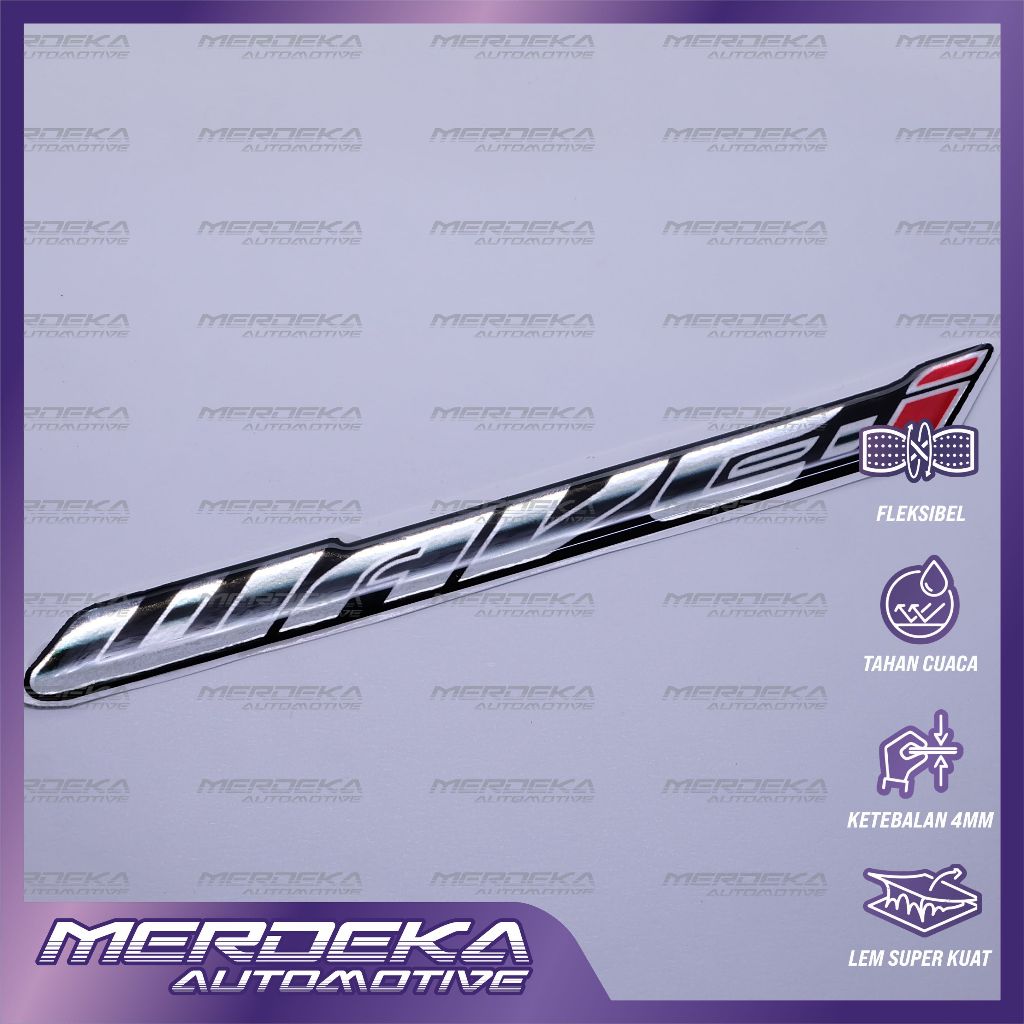 Emblem Timbul Honda Wave Thailand | emblem timbul honda supra 125