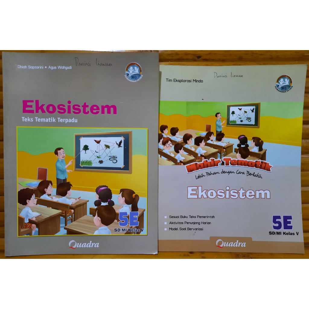 BUKU TEKS TEMATIK TERPADU EKOSISTEM 5E KELAS V