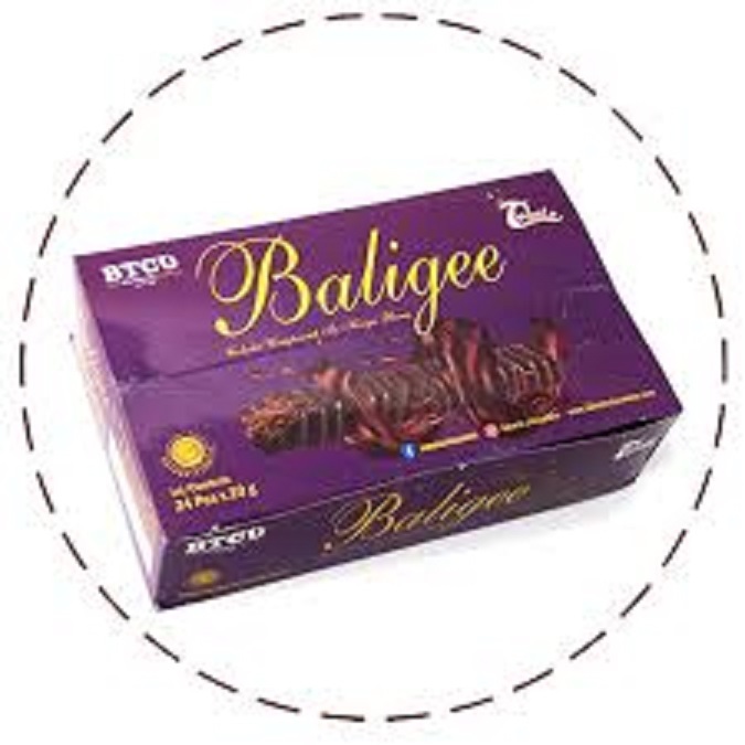 

Cokelat Tobelo Baligee BTCU 1 Pak isi 24 Pcs 20gr